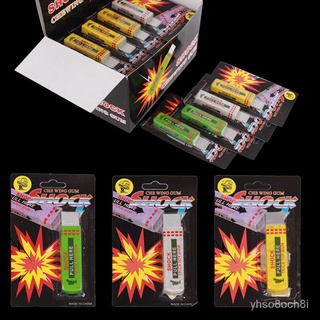 Electric Shock Joke Chewing Gum Pull Head Shocking Toy Gift Gadget Prank Trick Y0Zy