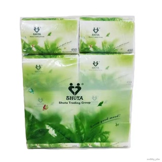 Shuta Green Tea Facial Tissue 450 Sheets by 8pack (S-0010)