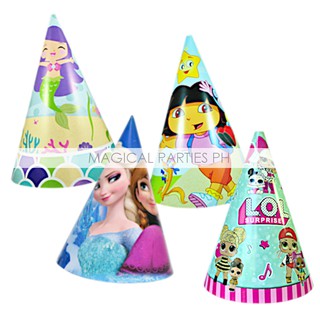 Themed Party Hats 6 pcs | Party Supplies | Party Needs