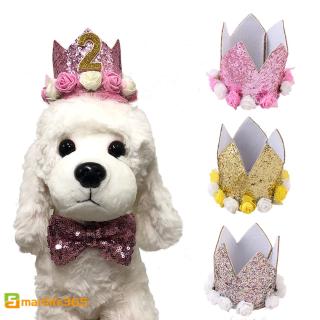 Big Small Animal Pet Dog Cat Birthday Party Hat Fancy Dress Costume Outfit Sn