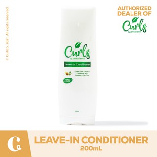Curls by Zenutrients Leave-in Conditioner with Avocado & Tea Tree - 200mL (Curlico. - CGM)