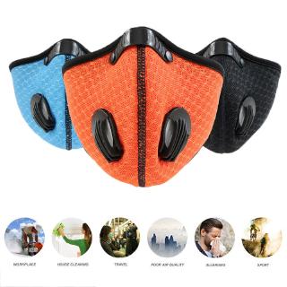 Sports Mask Wind-proof Dust-proof Mask Activated Carbon Valve PM2.5 Running Motorcycle Cycling Mask