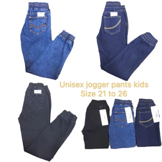 Unisex Jogger pants kids Size 22 To 27