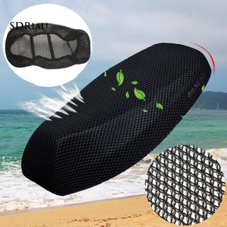 ✔Summer Motorcycle Scooter Electric Bicycle Breathable 3D Mesh Seat Cover Cushion