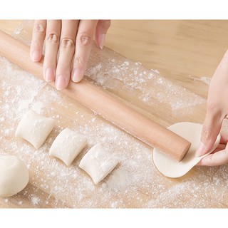 3.5*30/40CMRolling Pin Solid Wood Non-stick Wooden Pressing Stick