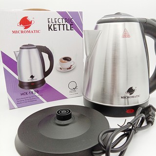 Micromatic MCK-1820 stainless steel Electric Kettle 1.8L