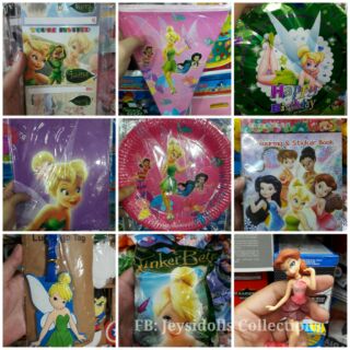 Tinkerbell Theme Party Needs and Giveaways - (ON-HAND)