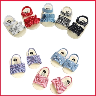 0-12 Months Baby Girls Shoes Ruffle/Bowknot Breathable Princess Sandals Shoes