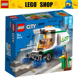 LEGO® City 60249 Great Vehicles Street Sweeper (89 Pcs) Toys For Kids Building Blocks Garbage Truck