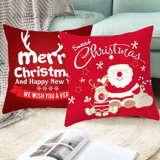 Christmas Cushion Cover Car Home Sofa Decorative Pillowcase Throw Pillow Case Cover
