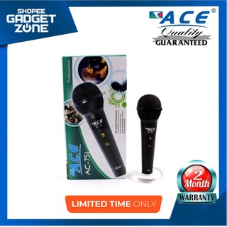 ACE ac-751 professional uni-directional wired microphone
