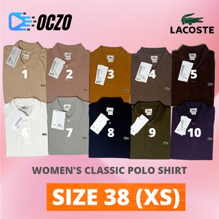 Lacoste LADIES SIZE 38 (XS) Classic Polo Shirt Women