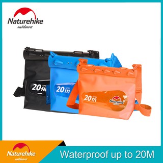 Naturehike Outdoor Waterproof Bag Dry Bag Multifunctional Sealed Waterproof Pouch Rafting Bag Drifting Package Waterproof up to 20 meters depth (1)