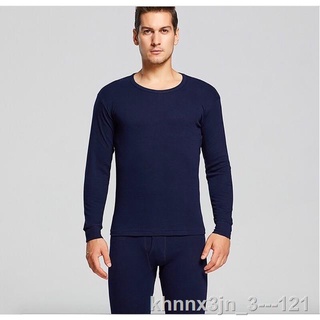 Men Clothes✇long sleeve Thermal underwear set for men Warm fabric