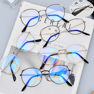 Korea Fashion Cat Glasses Blue Frame Anti Radiation Radiation Computer Reading Eye Glasses Can Replace Lens (1)
