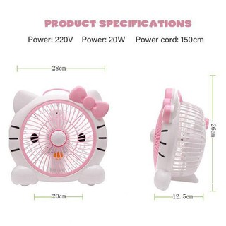 Buzzbee NEW Hello Kitty electric fan (4)