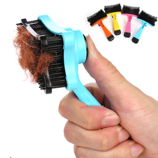 [boutique]4 Colors Puppy Cat Faded Comb Hair Brush Plastic Pet Dog Grooming Supplies for Small Dogs