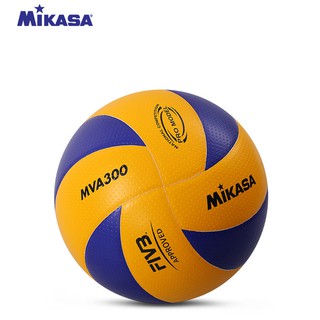 Mikasa MVA 300 Volleyball Soft PU Volley Ball Size 5 Bola Tampar with Free Pump nAho