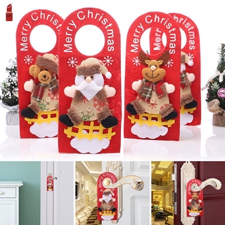 #Christmas# Door Hanger Non-Woven Decoration Sign Durable For Hotel Home Party Banquet Door Knob