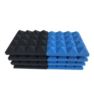 [Available!!!]LP❀6Pcs 25x25x5cm Pyramid Studio Acoustic Panel Tile Soundproof Foam Cushion Pad-Sound-absorbing sponge (4)