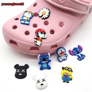 Cute cartoon japanese anime Charms for Jibbite Crocs and Pins Suitable for children and adults (1)