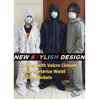 【LRB】❈►❈ PPE Suit Hazmat (Washable Microfiber Fabric) with pockets