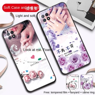 OPPOa72Phone Case Men's and Women's New Personalized Creative Silicone Soft Shell Simple Ultra-Thin