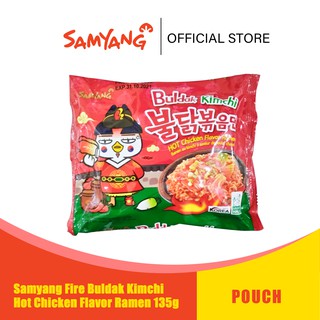 Samyang Fire Noodle Buldak Kimchi Hot Chicken Flavor Ramen 135g