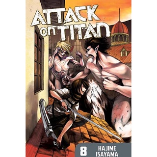 NUKKURI Manga - ATTACK ON TITAN (Shingeki no Kyojin) Volume 8 (Hajime Isayama)books