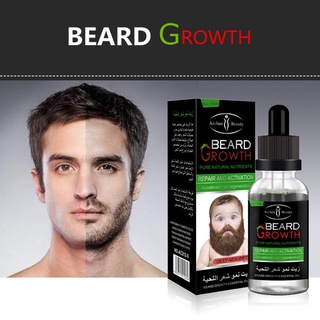 Men's Beard Growth Suit Facial Moisturizing Beard Oil Hair Essential 30ml