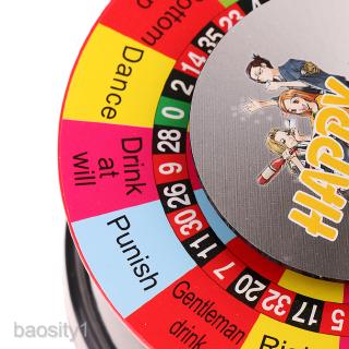 Electric Turntable Roulette Drinking Game Wheel for Bar KTV Friends Party (5)