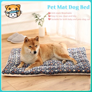 Dog mat Washable pet cat dog soft Bed warm flannel pet mat kennel mat mattress dog bed dogs