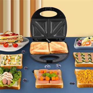 Waffles/Grill Breakfast Baking Machine Quick Toast Sandwich Maker Bread Pressure Toaster Stainless S