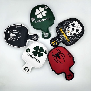 Billiards Semicircle Golf Ball Putter Sleeve Club Sleeve Embroidery Spider Four-Leaf Clover Push Rod