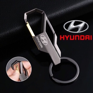 Hyundai Motorcycle Car Keychain Men's Creative Alloy Metal Keyring Keychain Key P2225 (1)