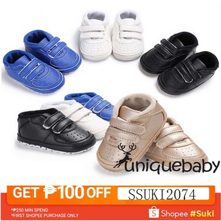 ☀Uni-Newborn Baby Shoes Girl Boy Soft Sole Crib Prewalker