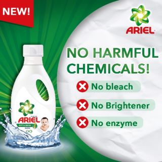 Ariel Liquid Detergent Soft & Gentle for baby 900ml