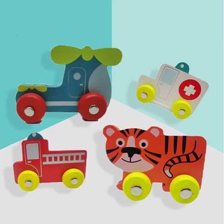 K2-shop Children's car toy Wooden car toy
