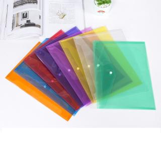 A4 Clear Document Bag Paper File Folder Stationery School Office