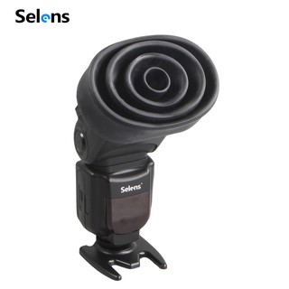 Selens Magnetic Flash Modifier Snoot Conical For Speedlight (8)