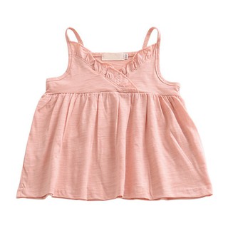 BOBORA Children's Clothing Girls Wild Solid Lace Harness Shirt (3)