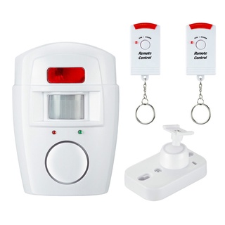 105DB Home Security Remote Control PIR MP Alert Infrared Sensor Anti-theft Motion Detector Alarm Mon