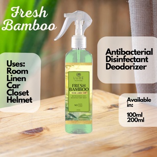Fresh Bamboo Room and Linen Disenfectant Spray for Car Home Office