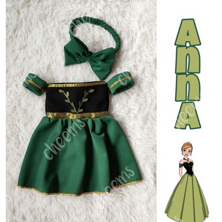 PRINCESS ANNA INSPIRED COSTUME AND SHOES/OOTD/DRESS/DISNEY PRINCESS (1)