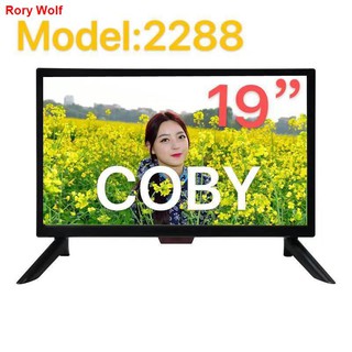 ✖COBY LED TV CY2288 (19 inches screen ) WITH wallmount