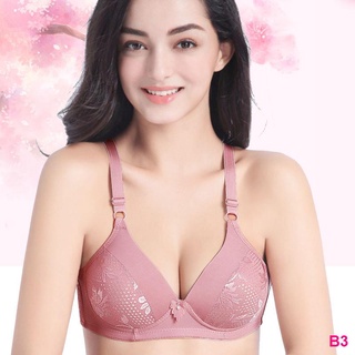 Bra✷Xia Bo s mother comfortable no steel ring small chest gathered bra middle-aged breathable anti-s (4)