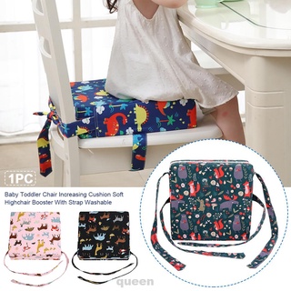 Removable Soft Washable Kids Dining Baby Toddler Highchair Booster Chair Increasing Cushion B1S5
