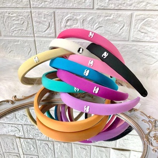 Simple Korean candy color hairband