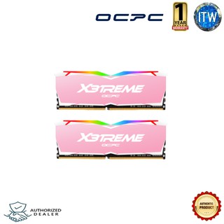 OCPC X3TREME RGB (Aura Sync)16GB(8GBx2) DDR4 3200MHz CL16 Memory RAM (PINK) - MMX3A2K16GD432C16PK (1)