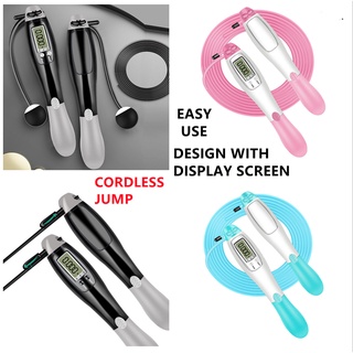 ✌COD Ready Go ✌Digital Jump Rope Counting Weight-bearing Skipping Rope Workout Excercise Tool Calorie Fitness Sport